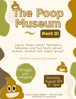 poop museum part 2 poster.