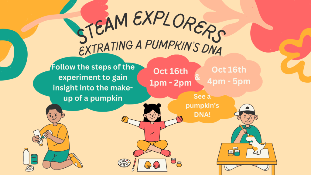 10/16/2024 STEAM Explorers Extracting DNA Sandown Public Library