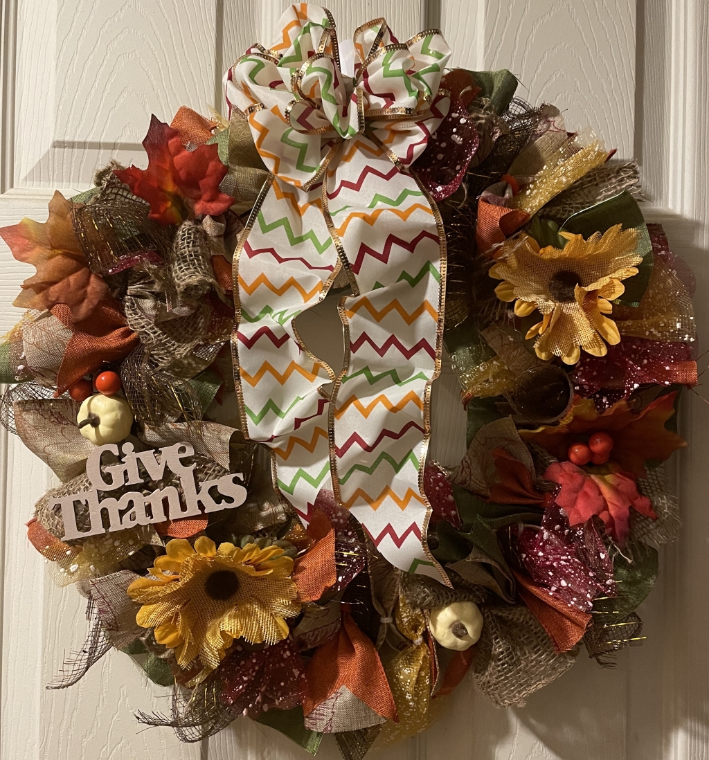 10/01/2022 Fall Wreath Craft Sandown Public Library
