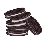 Oreo cookie tower