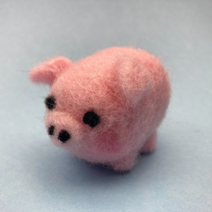 Make a Felted Pig for Teens & Tweens image