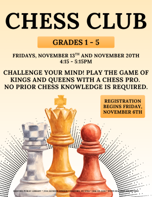 Chess Club (Grades 1-5)