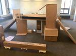 Drop In Cardboard Fort Building