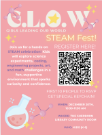 glow event flyer