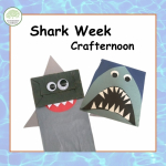 Paper Shark Puppets (2)