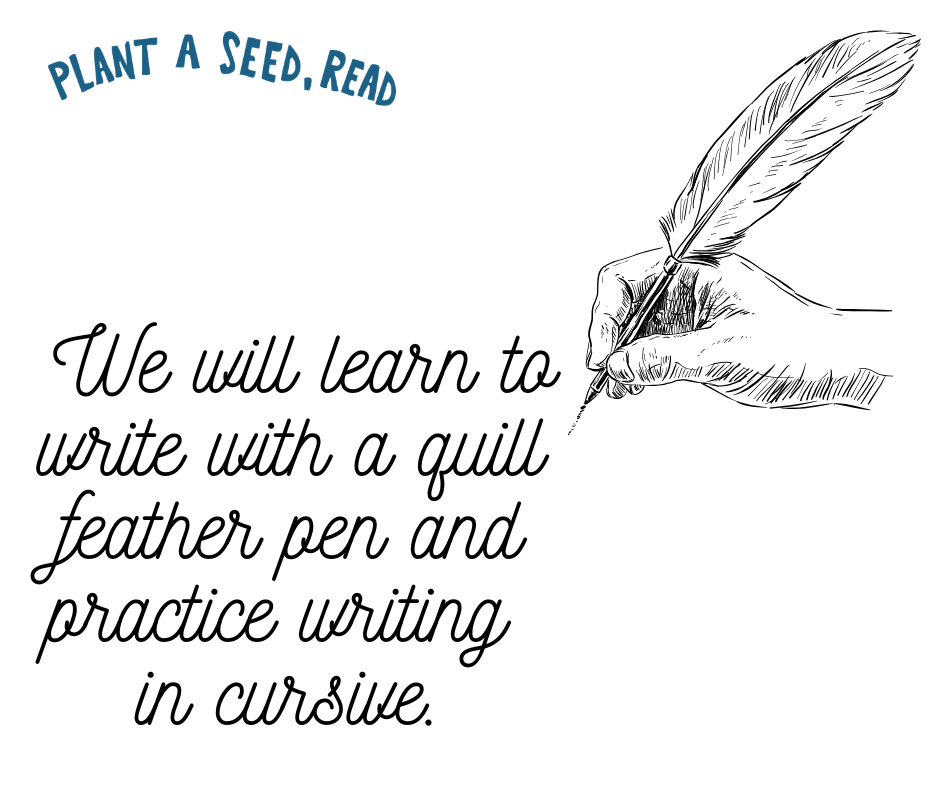 Quill Feather and Cursive Class