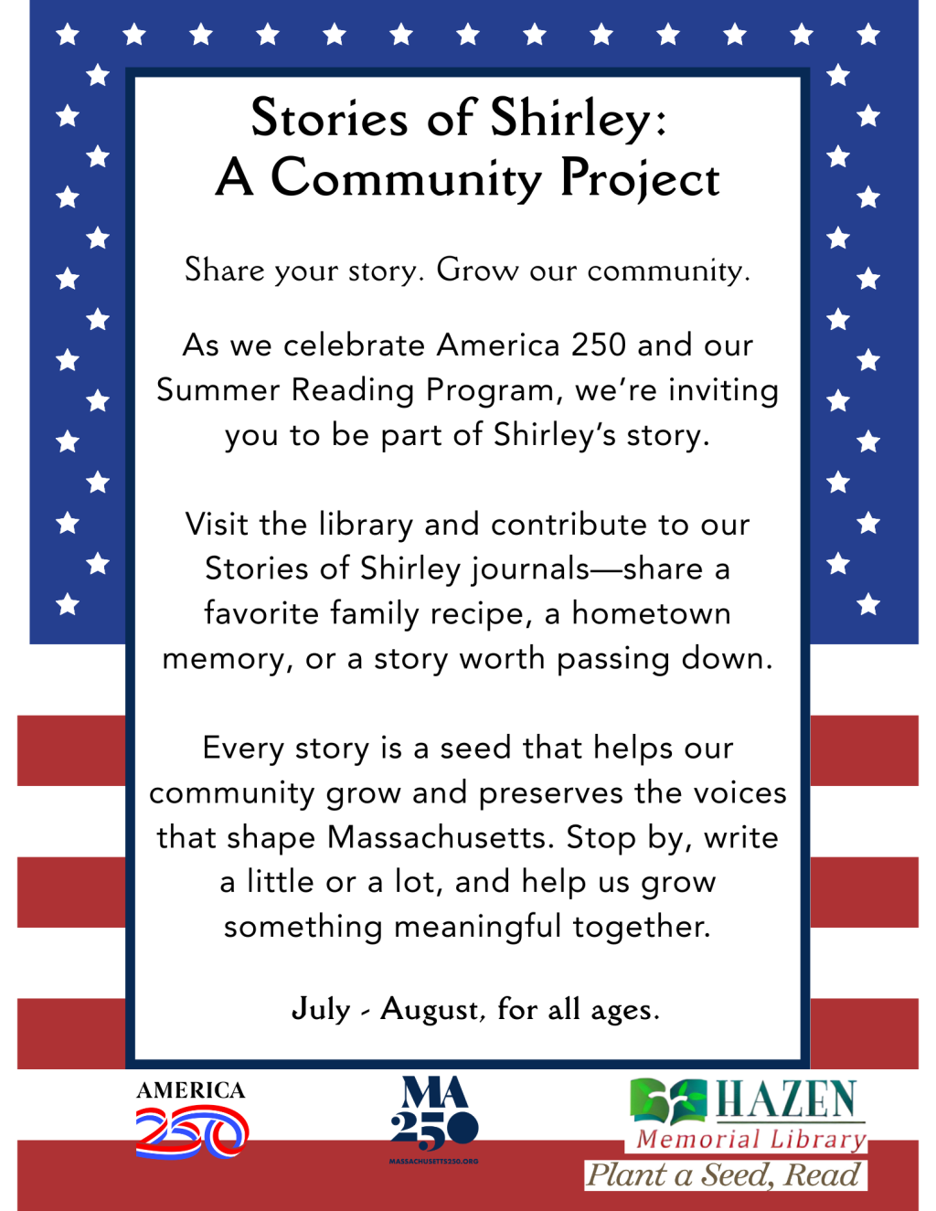 Stories of Shirley: a Community Project