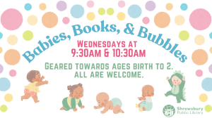 Babies Books and Bubbles image