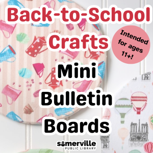 Back-to-School Crafts: Mini Bulletin Boards image