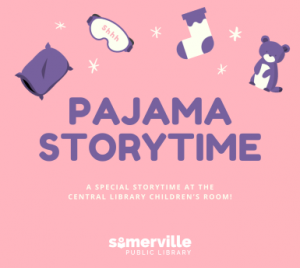 Pajama Storytime at Central at Somerville Public Library, Somerville