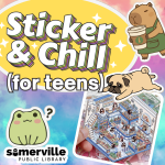 sticker & chill for teens temp