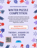 Puzzle Competition flyer.