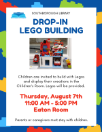 Drop In Lego flyer