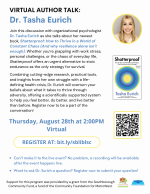 Tasha Eurich flyer