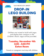 Drop in Lego flyer