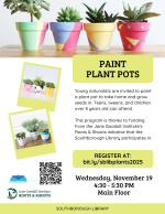 Paint Plant Pots flyer