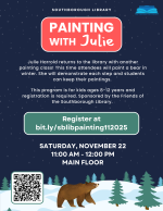 Painting with Julie flyer
