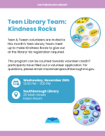 Kindness Rocks flyer