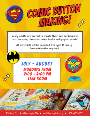 Comic Button Making image