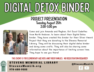 Digital Detox Binder Project Presentation image