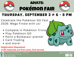 Adults: Pokémon Fair image