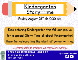 Kindergarten Story Time image