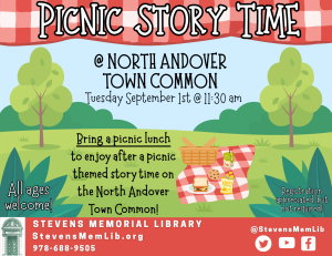 Picnic Story Time @ North Andover Town Common image