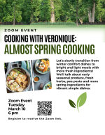 Vero Spring Cooking flyer
