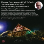 VIRTUAL: Inside 'Barrett's Haunted Mansion' with Owner Mary Costello (Haunted Experiences Series)
