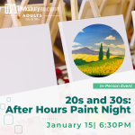 20s and 30s After Hours Paint Night