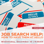 JOB SEARCH HELP -- Magnetic Introductions: How to Have Them At Hello