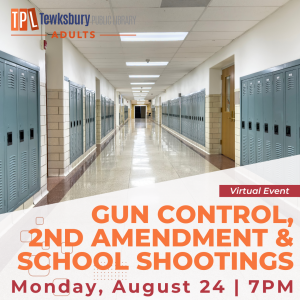 VIRTUAL: Gun Control, The Second Amendment & School Shootings image