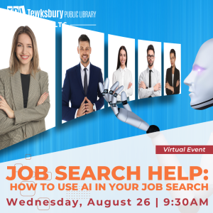 VIRTUAL: JOB SEARCH HELP -- How To Use AI In Your Job Search image