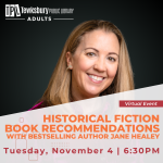 Historical Fiction Book Recommendations with Bestselling Author Jane Healey