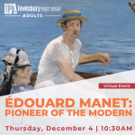 Édouard Manet -- Pioneer of the Modern