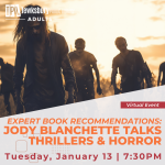 Expert Book Recommendations (Jody Blanchette Talks Thrillers & Horror)