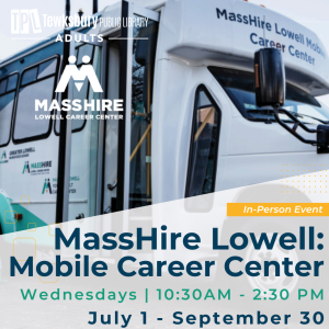 IN PERSON: MassHire Lowell Mobile Career Center image