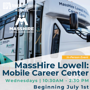 IN PERSON: MassHire Lowell Mobile Career Center image