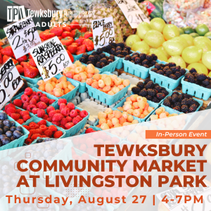 OFFSITE: Tewksbury Community Market at LIVINGSTON PARK image