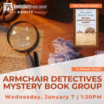 The Armchair Detectives Mystery Book Group -- The No. 1 Ladies Detective Agency