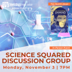 Science Squared Discussion Group -- Unwind by Shusterman