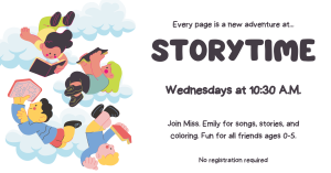 Storytime with Miss Emily image