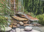 Artwork on display in this art exhibition