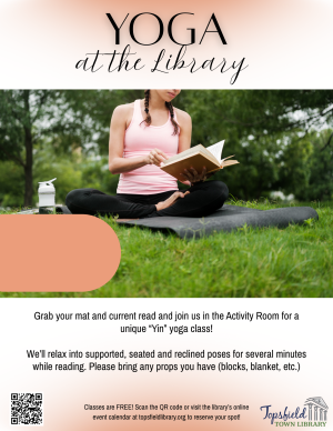 Yoga at the Library image