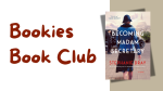 Bookies Book Club banner, featuring cover of March book selection