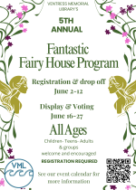 fairy house registration on pink background