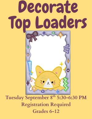 Decorate Top Loaders image