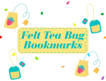 Felt Tea Bag Bookmarks