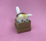 Needle Felting: Cat in Box (IN PERSON) 