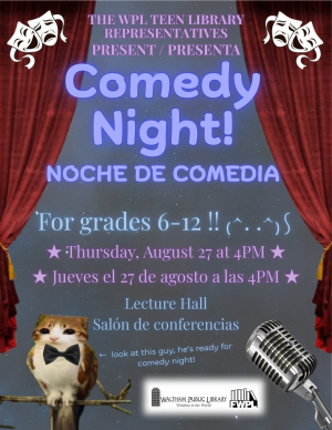 🎤 Teen Comedy Night 🎤 image